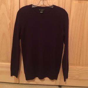 Deep Purple Cashmere Sweater
